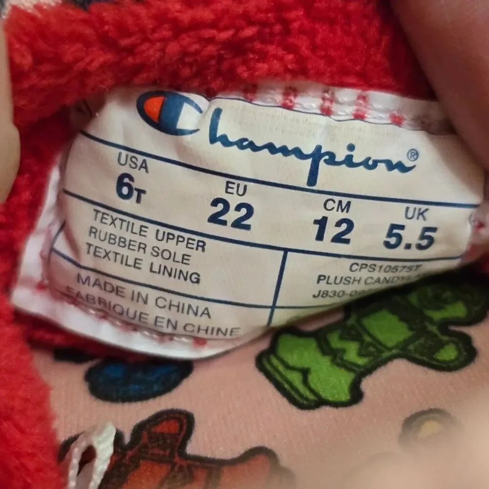 Champion Toddler Girls Candy House Slides Size 6T